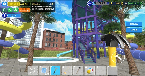 Waterpark Owner Simulator – Hãy Trở Thành Ông Chủ Công Viên Nước Điên Rồ Nhất!