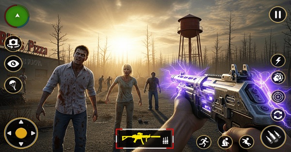 Zombie Shooting: Survival Game – Đại dịch zombie hỗn loạn, kinh hoàng