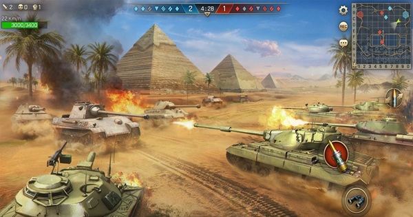 Tank Front: 15v15 Warfare – Thoả mãn mơ ước ngồi sau tay lái của những cỗ máy thép khổng lồ