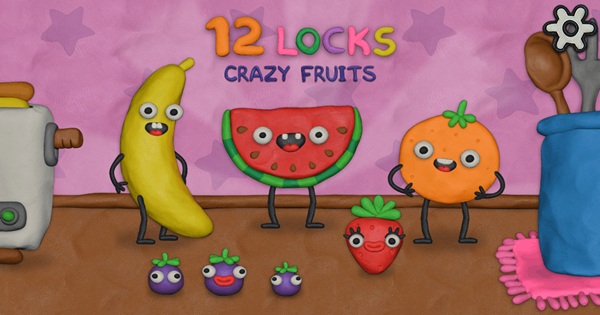 12 Locks Crazy Fruits – Tựa game giải đố khiến bạn cười nghiêng ngả