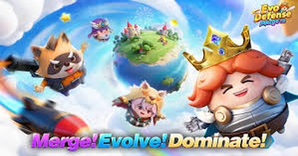 Evo Defense: Merge TD – Game thủ thành chibi siêu dễ thương
