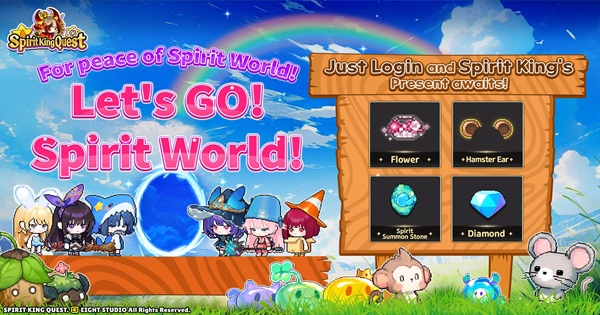 Spirit King Quest – Game Idle RPG “cute phô mai que” chính thức ra mắt