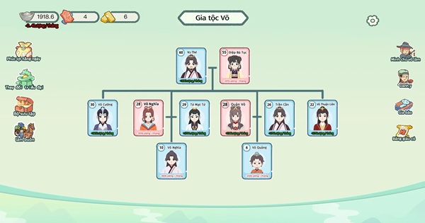 Cuộc Đời Gấm Vóc – Game mô phỏng quản lý gia tộc phong cách cổ trang