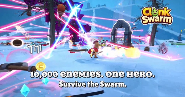 ClonkSwarm – Khi “Lý Tiểu Long” đầu ngựa đi càn quét cả thế giới