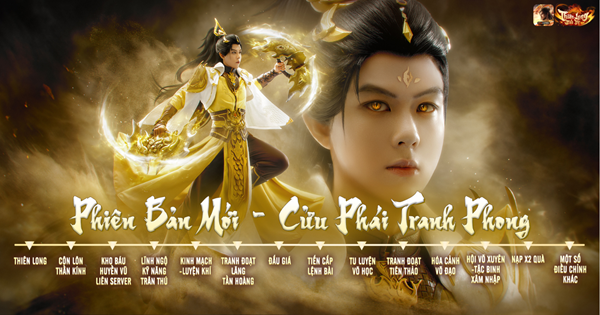 Khám phá bản cập nhật “Cửu Phái Tranh Phong” của Thiên Long Bát Bộ VNG