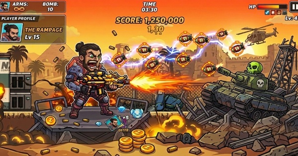 Iron Rampage: Khi Tiếng Súng Và Sắt Thép Viết Nên Bản Anh Hùng Ca Trên Sàn Diễn Ngang