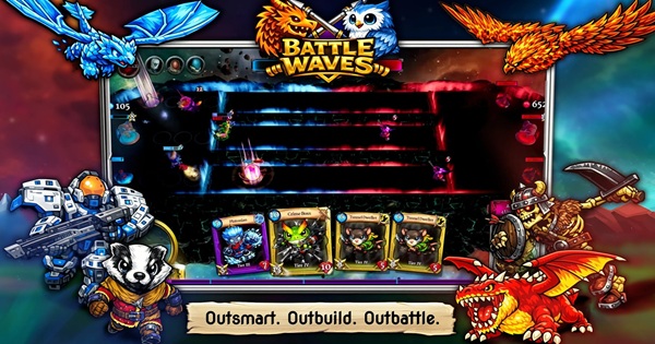Battle Waves Mobile – Game chiến thuật thẻ bài đầy phá cách