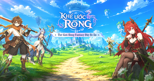 Khế Ước Rồng – Siêu phẩm fantasy MMO màn hình dọc sắp ra mắt