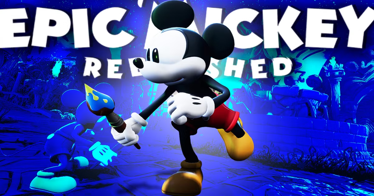 Epic Mickey: Rebrushed sắp lên iOS và Android, đưa Mickey trở lại thế giới u tối