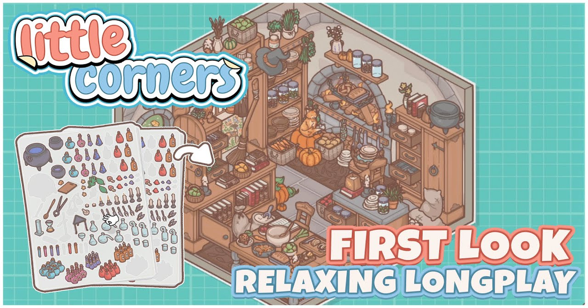 Little Corners sắp lên iOS và Android, game trang trí thư giãn dành cho người thích sắp xếp