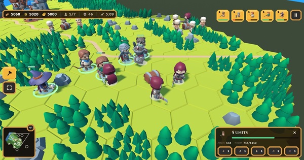 Heroes of Darkwoods – Game chiến thuật thời gian thực RTS đích thực cho mobile