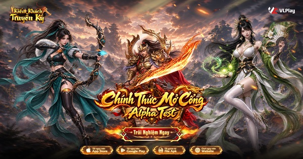 Kiếm Khách Truyền Kỳ chính thức Alpha Test: Cơ hội tranh ngôi Minh Chủ Võ Lâm cùng loạt quà tặng giới hạn