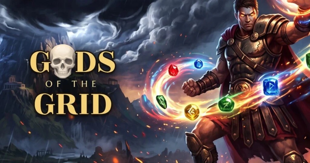 Gods Of The Grid – Game ghép 3 roguelite đưa bạn vào thế giới thần thoại Hy Lạp