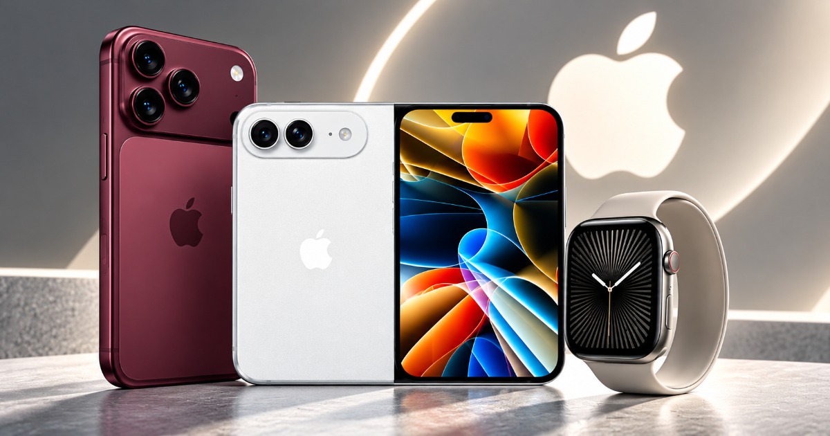 Apple ra mắt iPhone Duo màn hình gập, iPhone 18 Pro, Apple Watch Series 12 và AirPods 5