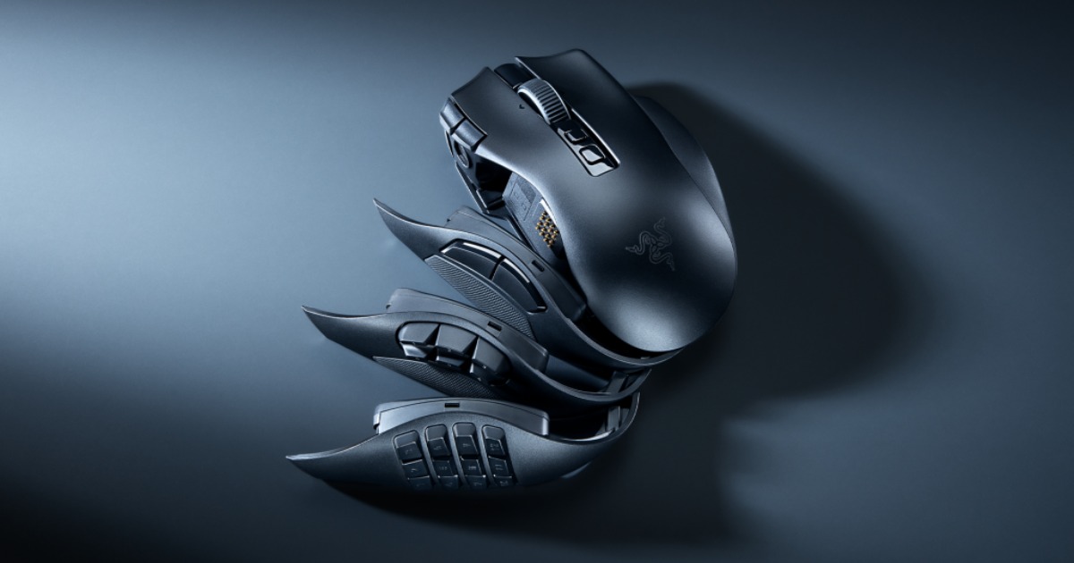 Razer Naga V3 Pro – Chuột gaming đa năng với 3 bộ nút thay thế, nhưng giá không dành cho số đông