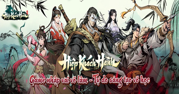 Hiệp Khách Hành JoyGames – Game MMORPG đồ hoạ phong cách thuỷ mặc với lối chơi đột phá