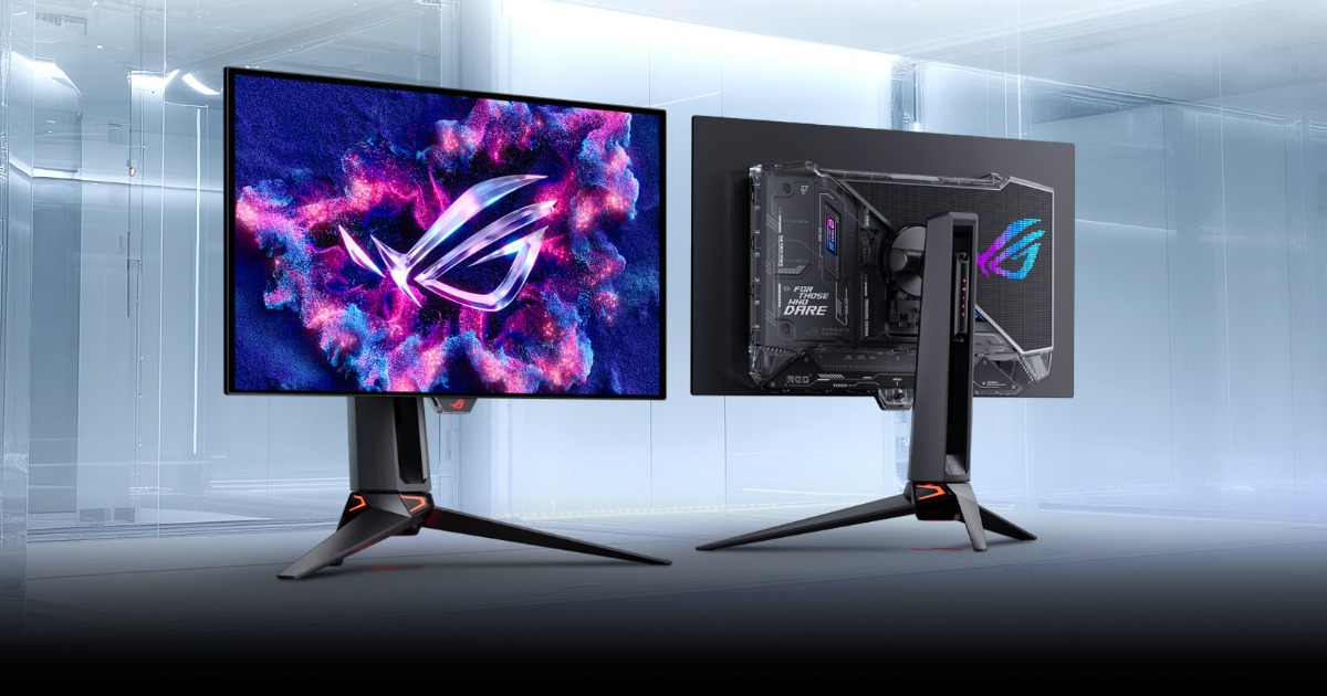 ASUS ROG Swift OLED PG27UCWM: Màn hình OLED 4K 240Hz với công nghệ RGB Stripe