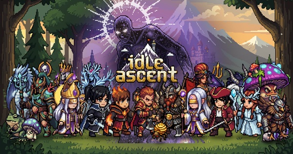 Idle Ascent: AFK Hero RPG – Khám phá game pixel art nơi anh hùng leo núi không biết mệt