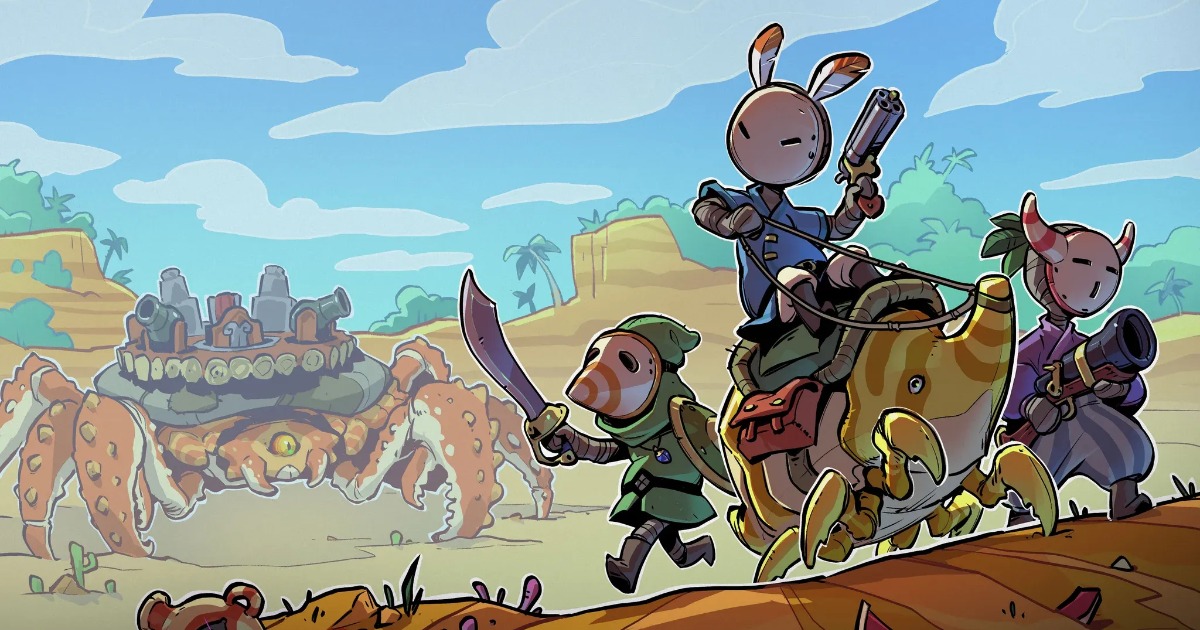 DuneCrawl – Game nhập vai co-op cho bạn cưỡi cua khổng lồ khám phá thế giới mở