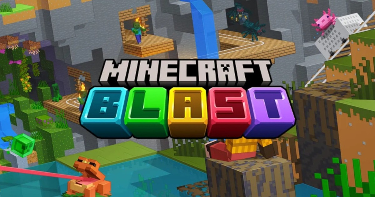 Minecraft Blast đưa thế giới Minecraft vào một cuộc chơi giải đố phá khối