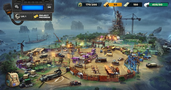 Wasteland Tycoon: New Hope biến thế giới hoang tàn thành sân chơi mô phỏng quản lý
