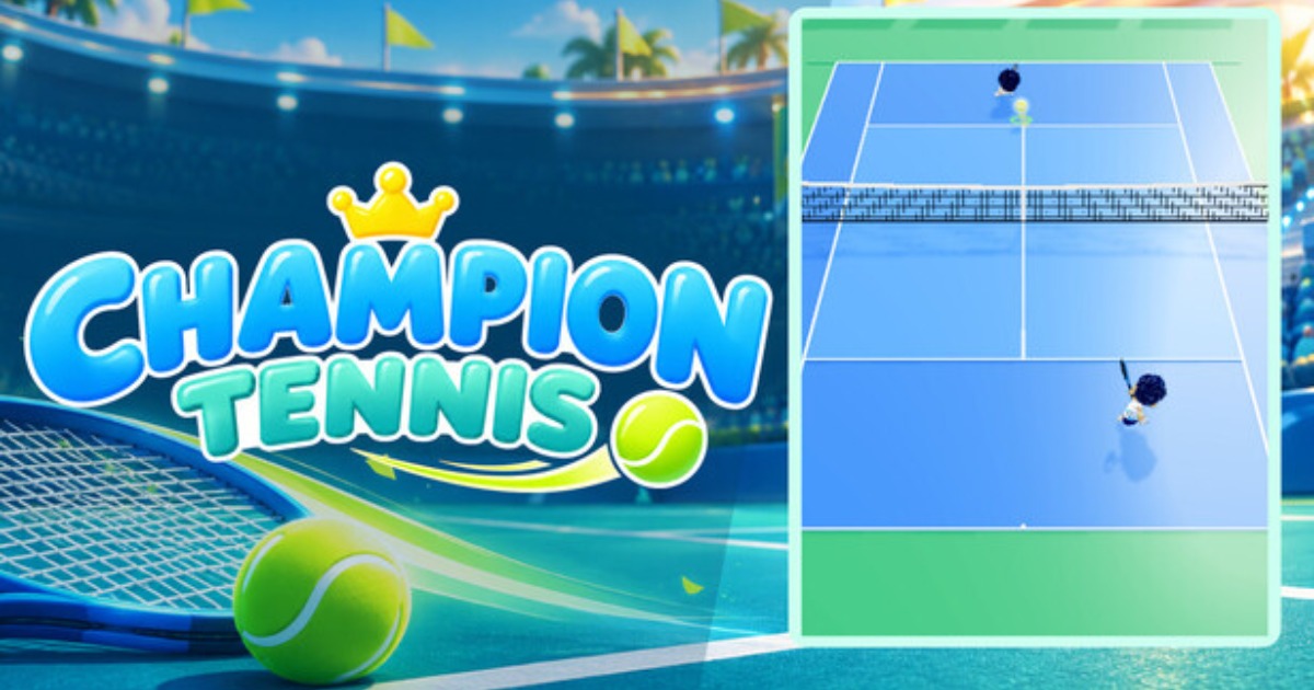 Champion Tennis – Game mô phỏng quần vợt kết hợp roguelite
