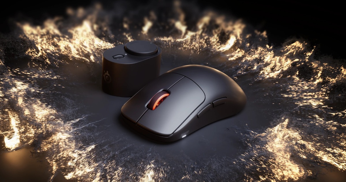 SteelSeries Sensei Pro: Chuột gaming không dây 8KHz có pin thay thế