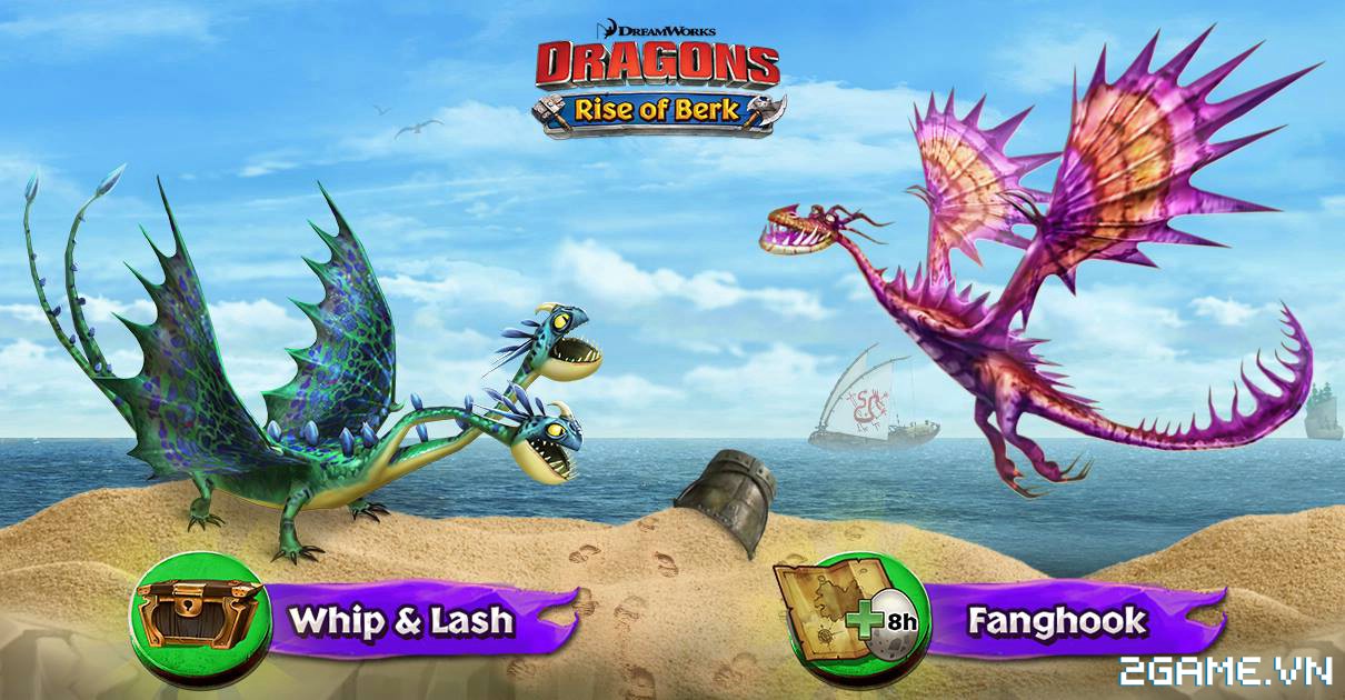 DreamWorks Dragons: Rise of Berk – Game mobile tái hiện nội dung phim Bí kíp luyện rồng