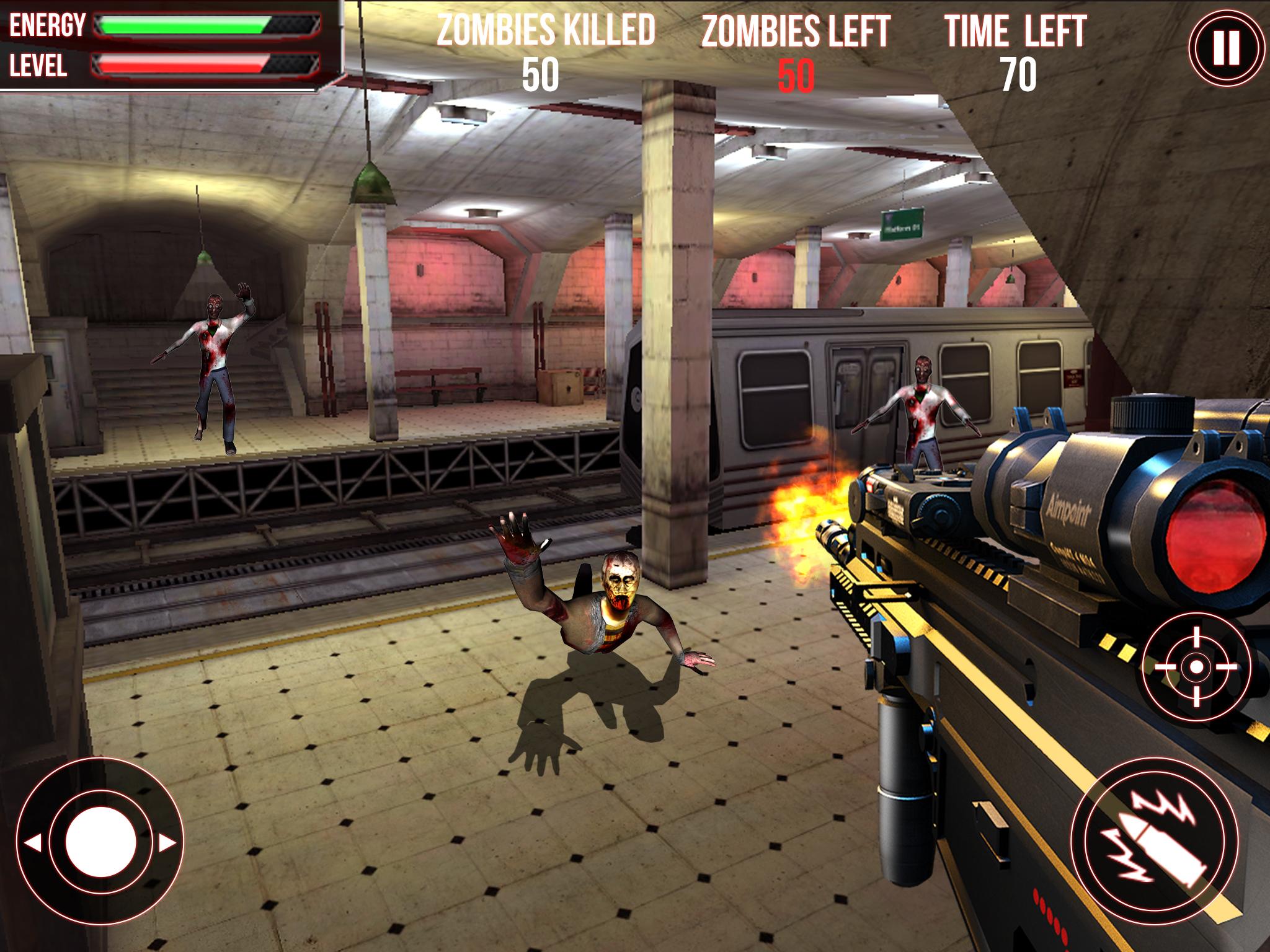 Subway Zombie Attack 3D – Game bắn zombie “hơi” kinh dị trên mobile