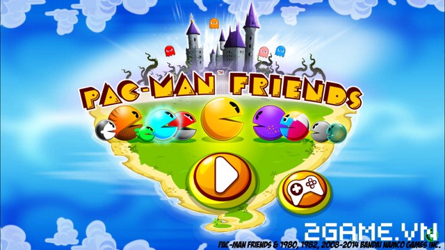 PACMAN Friends – Tựa game kinh điển đã có mặt trên Mobile