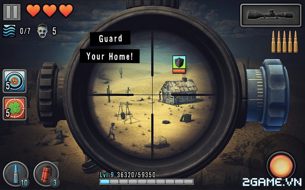 Last Hope – Zombie Sniper 3D: Game offline bắn Zombie cực hấp dẫn