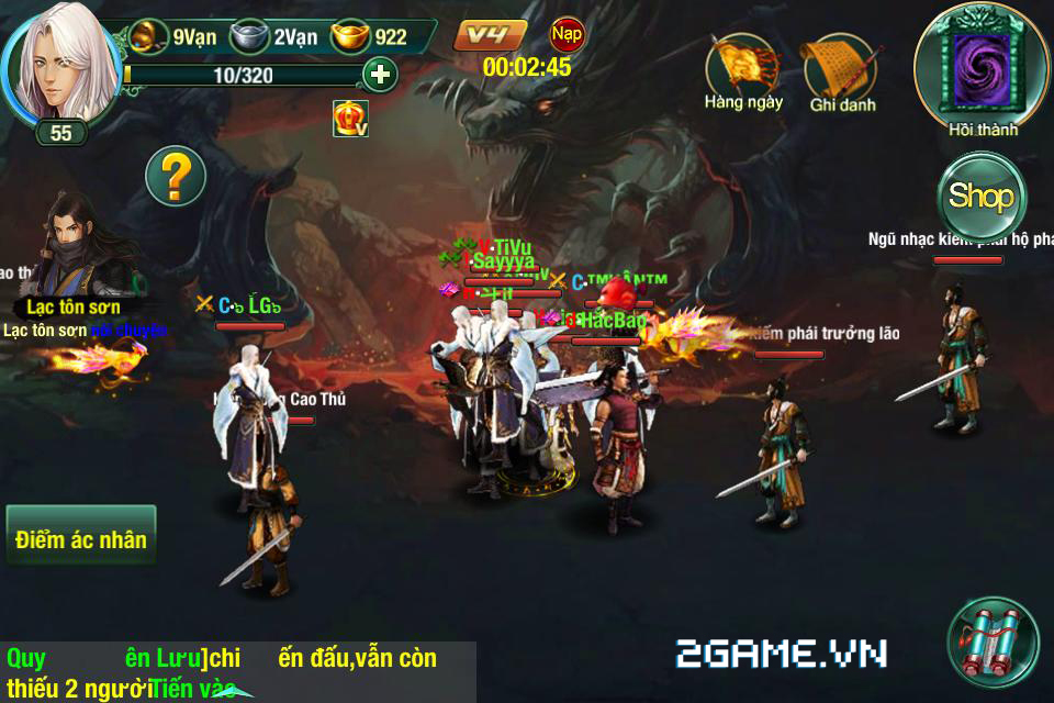 Game mobile Giang Hồ Tranh Bá ra mắt game thủ Việt