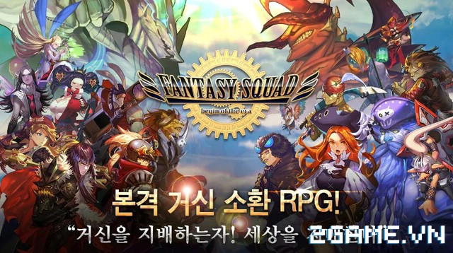 Fantasy Squad – Game mobile nhập vai kết hợp chiến thuật đa dạng
