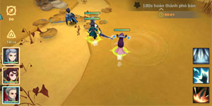 Mộng Thiên Hạ cho game thủ điều khiển cùng lúc 3 nhân vật