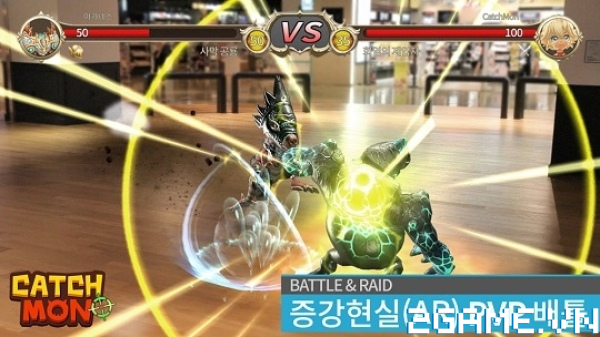 Catchmon – Tựa game mobile thực tế ảo mới của Hàn Quốc