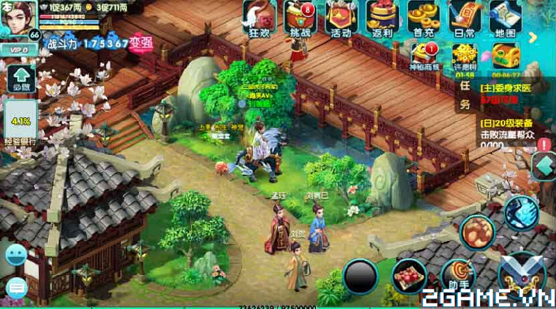 Vân Trung Ca Mobile – gMO nhập vai có nội dung ăn theo phim, gameplay giống Chinh Đồ Soha