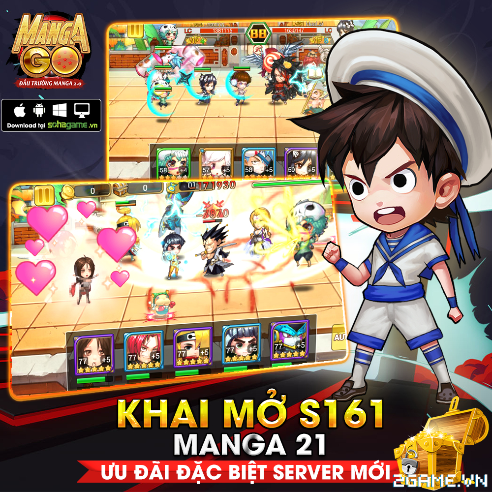 Photo of Tặng 570 giftcode game Manga Go