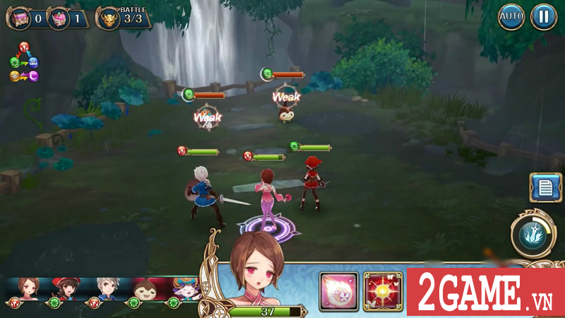 Knights Chronicle - Game mobile nhập vai mang đậm phong cách Nhật Bản ra mắt bản tiếng Anh 1
