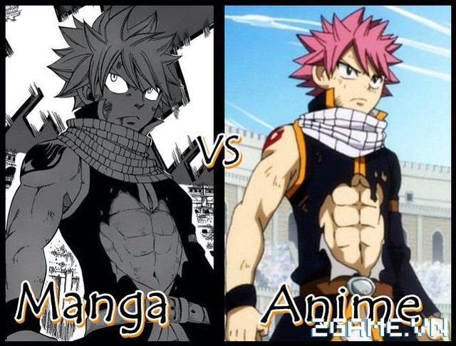 Điểm khác nhau giữa Manga và Anime mà bạn có thể nhìn thấy rõ nhất
