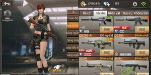 Đột Kích mobile – Hướng dẫn cách bạn săn tìm vũ khí ưa dùng trong game