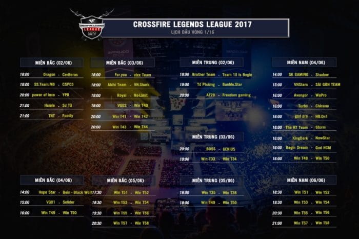 Cùng xem hightlight vòng loại khu vực giải đấu CrossFire Legends League