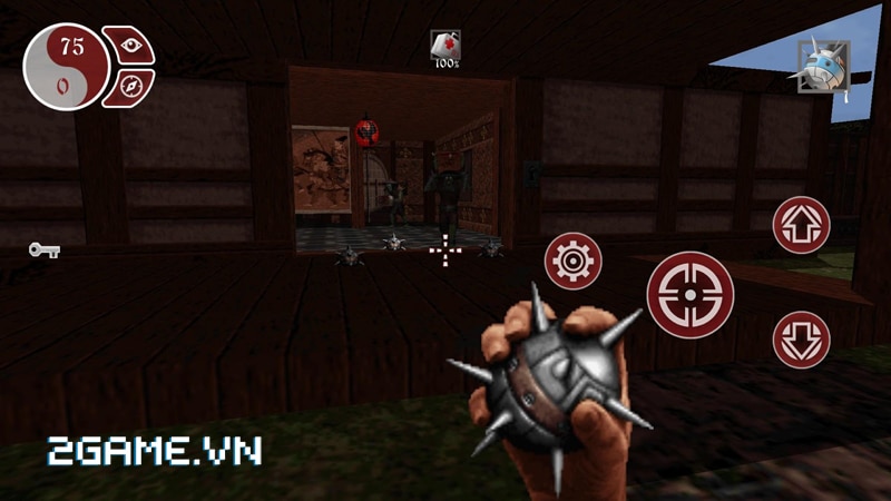 Shadow Warrior tái hiện kiểu chơi kinh điển của seri game Doom trên mobile