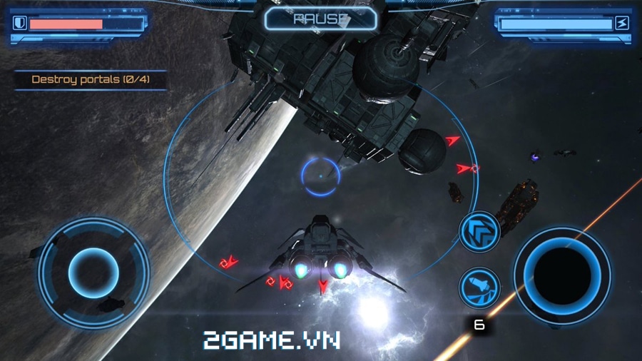 Subdivision Infinity – Game bắn phi thuyền khá chân thực trên di động
