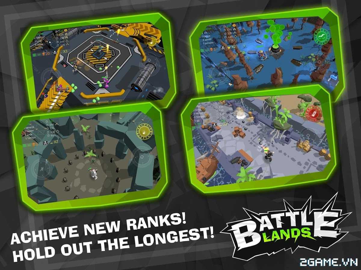 Battle Lands – MOBA kết hợp bắn súng kiểu mới dành cho tín đồ mobile game