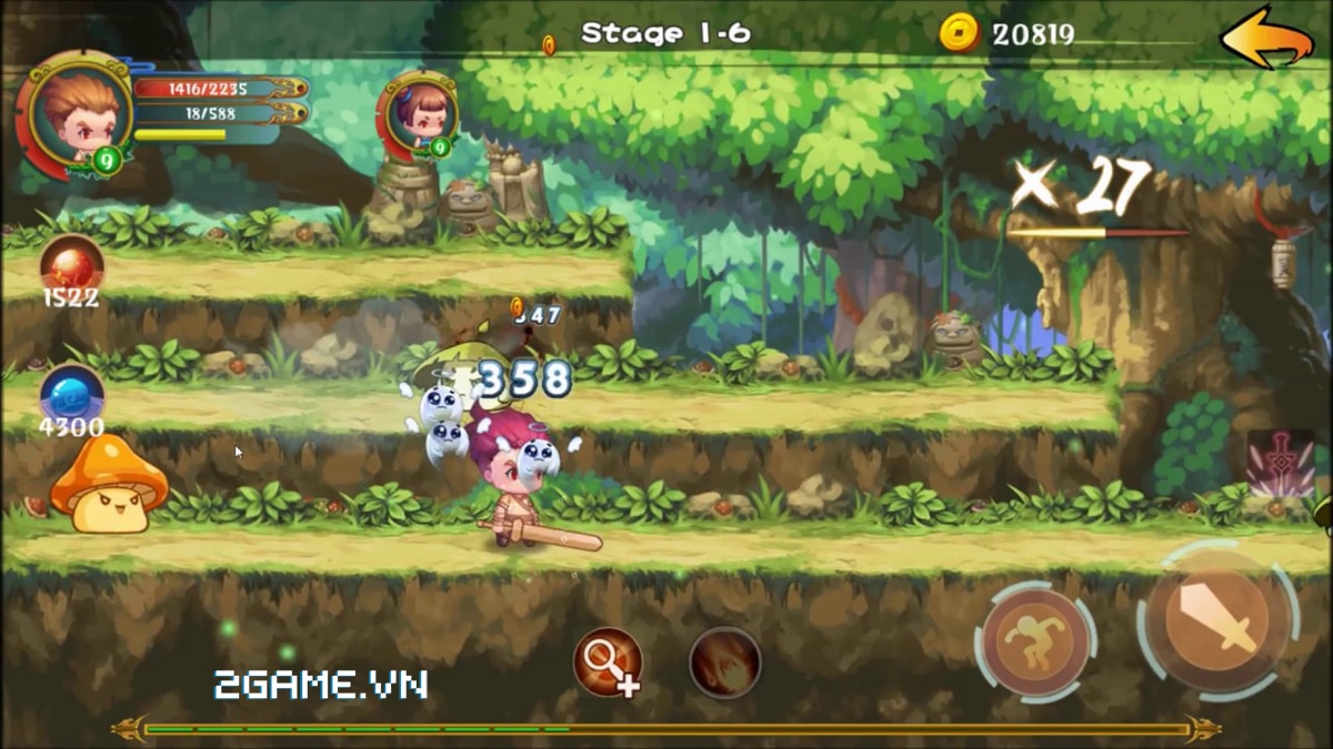 Soul Warrior – Game mobile nhập vai gợi nhớ đến MapleStory