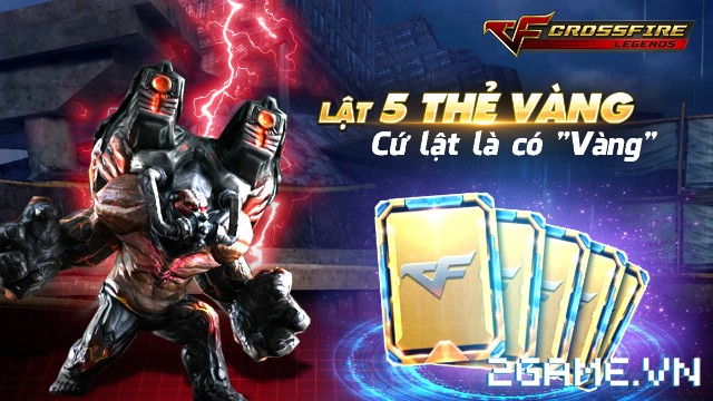 Crossfire Legends – Diệt boss Titan lật thẻ vàng – nhận quà miên man