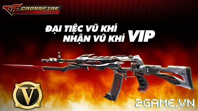 Crossfire Legends – Đại tiệc vũ khí (01.07): Đăng nhập nhận AN94-Smilodon ‘quẫy’ ngày thứ bảy