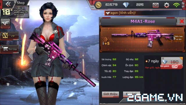 Crossfire Legends – Giá ngon mỗi ngày (13.07): M4A1-Rose đẹp lung linh lên kệ ưu đãi chỉ 50 gem