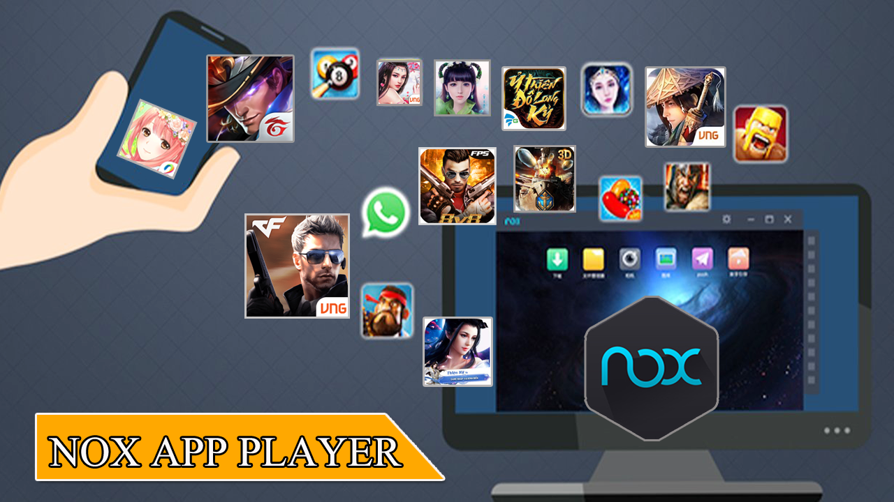 Với Nox App Player các bạn chơi game mobile sẽ không sợ giật lag hay tốn pin nữa