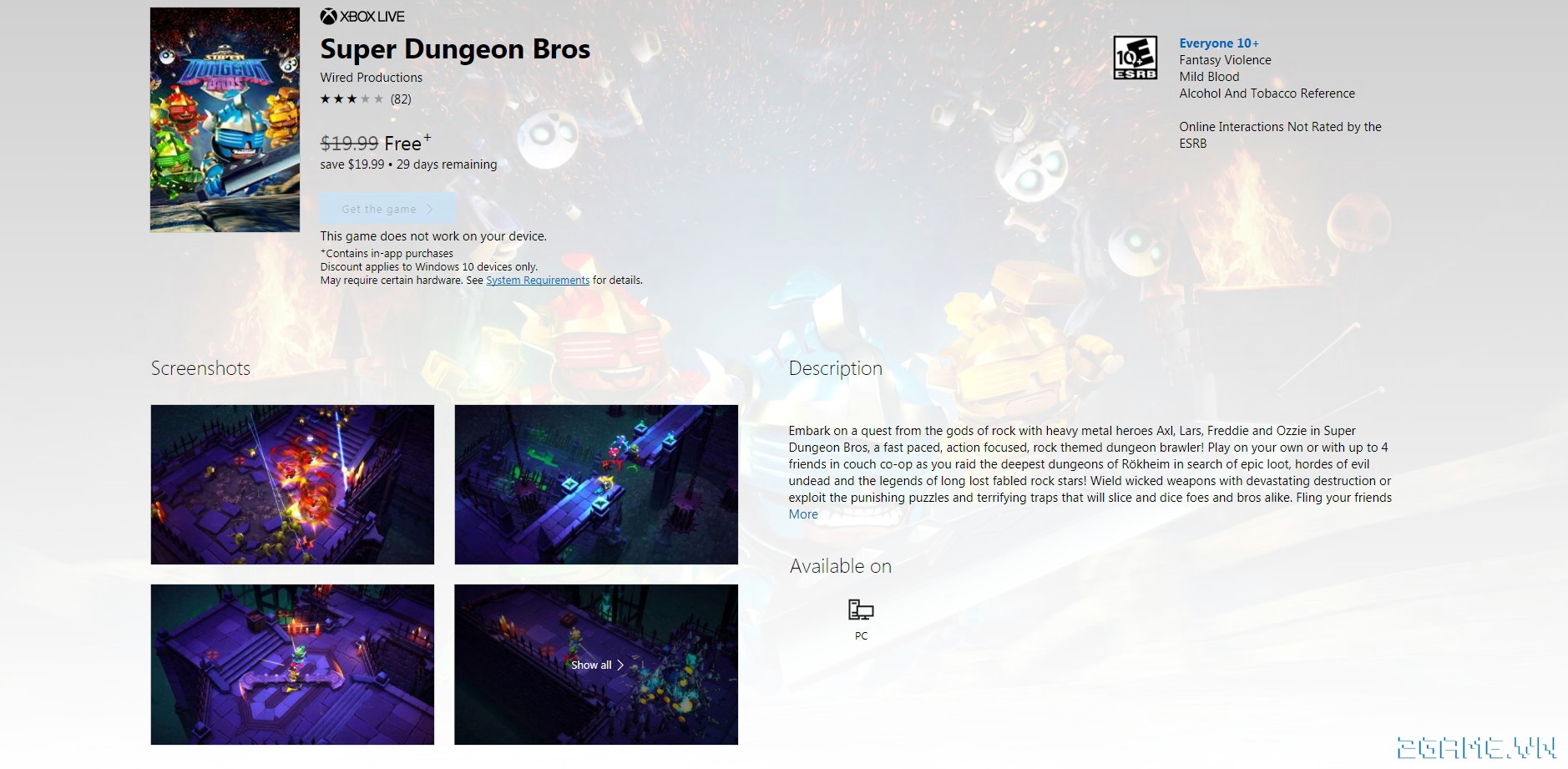 Super Dungeon Bros – Game nhập vai chặt chém kiểu là lạ ngồ ngộ cho chơi miễn phí